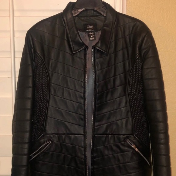 Imported leather jacket-real leather - Picture 1 of 5